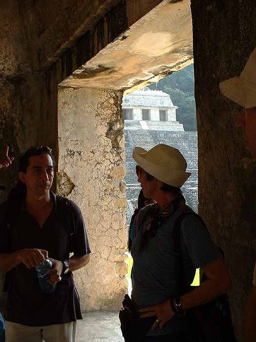 Temple of Incriptions from Royal  Palace - Maya Expeditions