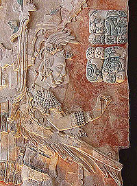 Original Stucco - Museum - Palenque