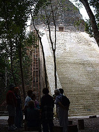 Temple V at Tikal - Maya Archaeological Site - Maya Expeditions