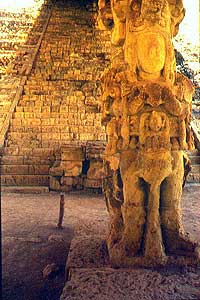 Heiroglyphic stairway - Copan - by Jim Muir - Maya Expeditions