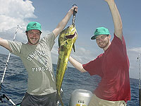 Dophin Fish, Dorado Catch - photo Parlama Team - Maya Expeditions