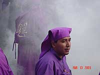 Catholic Easter Procession Incense - Ceremonies Maya Expeditions