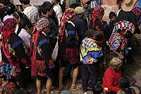 Procession of the Cofradias of Chichicastenango - photo by Gordon Kilgore - Maya Expeditions