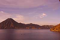 Lake Atitlan sunrise - photo by Gordon Kilgore - Maya Expeditions