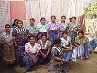 San Juan Womens Weavign Cooperative photo by Les Mahoney - Copper Canyon Adventures - Maya Expeditions