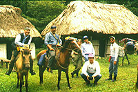 Dos Pilas Camp - Photo by Willy Alejos - Maya Archaeology Site